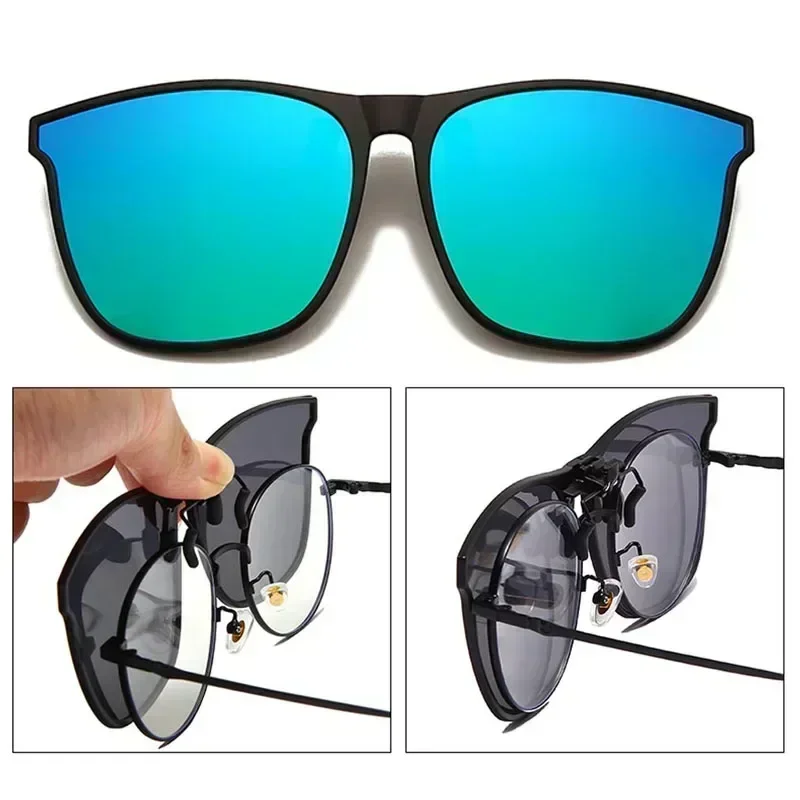 Car Mirror - 1 Buah Kacamata Hitam dengan Lensa