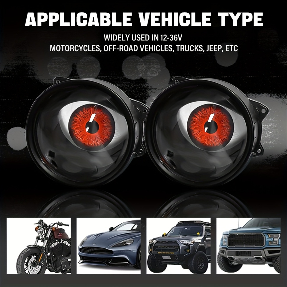 Car Led Light - ﻿ Lampu Devil Eye Dinamis LED
