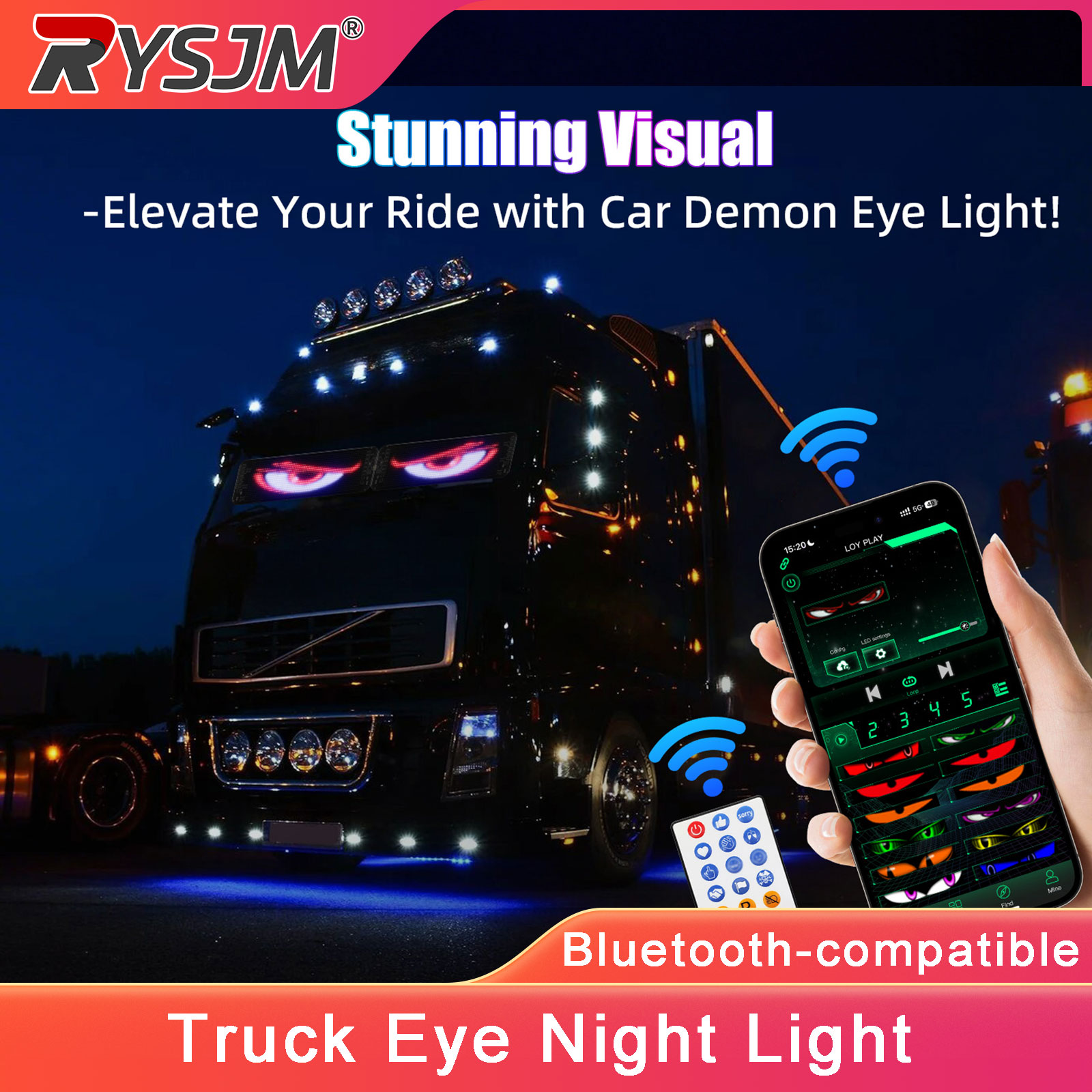 Car Led Light - Lampu LED Devil Eye untuk Mobil