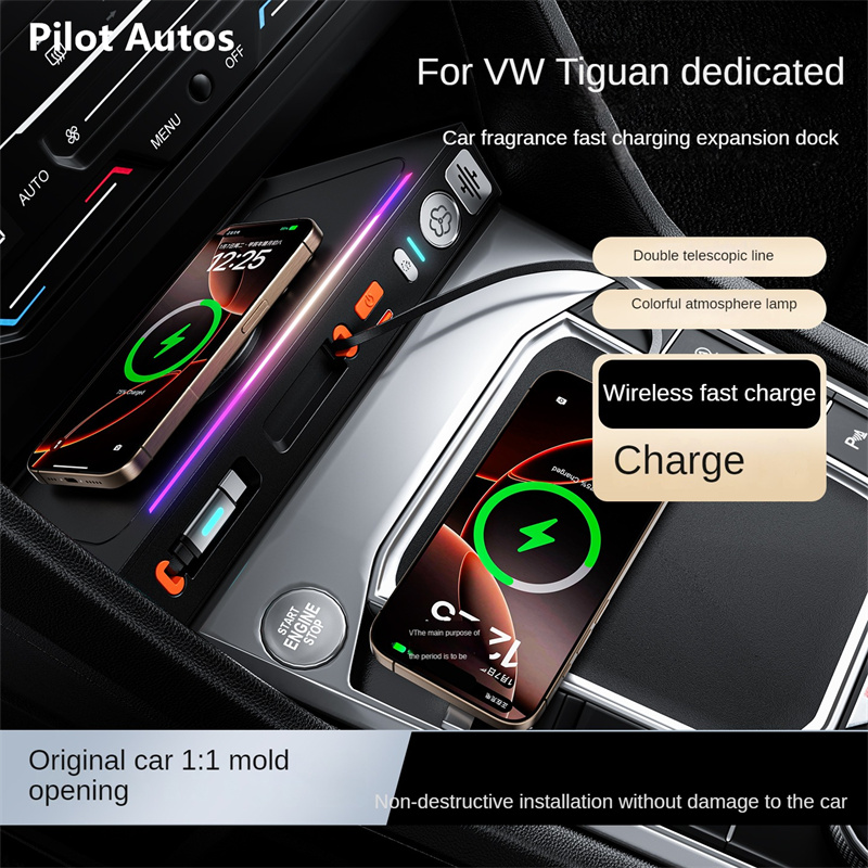 Pengisi Daya Cepat Mobil 130W, - Car Air Freshener ulasan dan harga