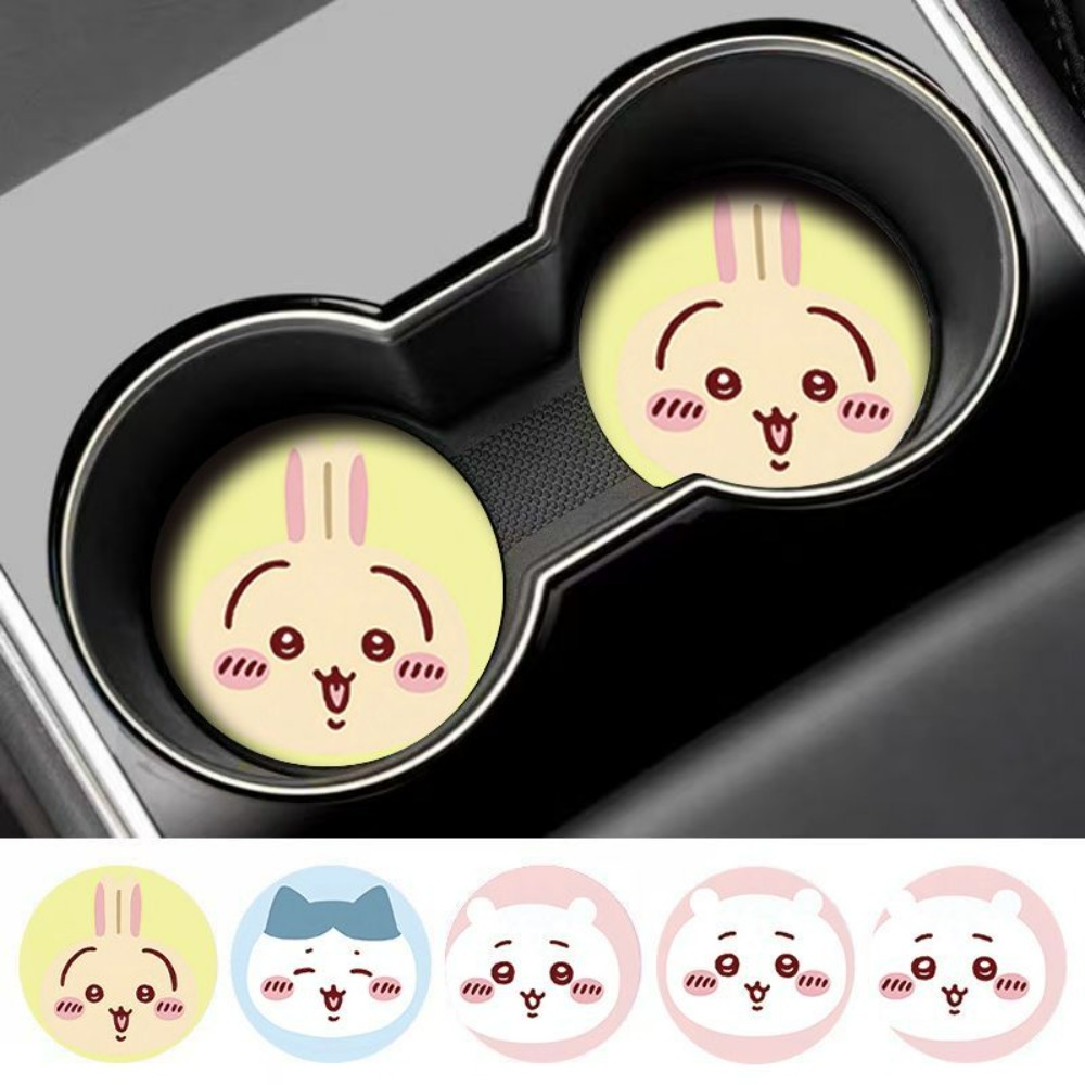 2 Buah Alas Cangkir Anti Selip - Car Accessories Japanese ulasan dan harga