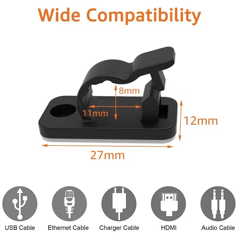 Klip Kabel Perekat, Alat Penga - Car Cable Organizer ulasan dan harga