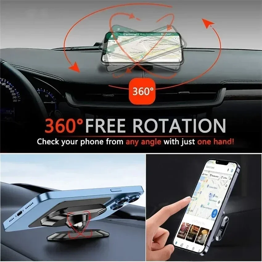 360 °   Penyangga Ponsel Magne - Car Phone Holder ulasan dan harga