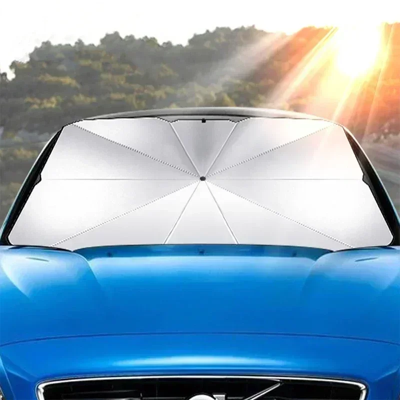 Kaca Depan Mobil Pelindung Mat - Windshield Sun Shade ulasan dan harga