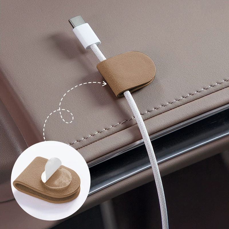 1/2/4 buah Pengatur Kabel Magn - Car Cable Organizer ulasan dan harga