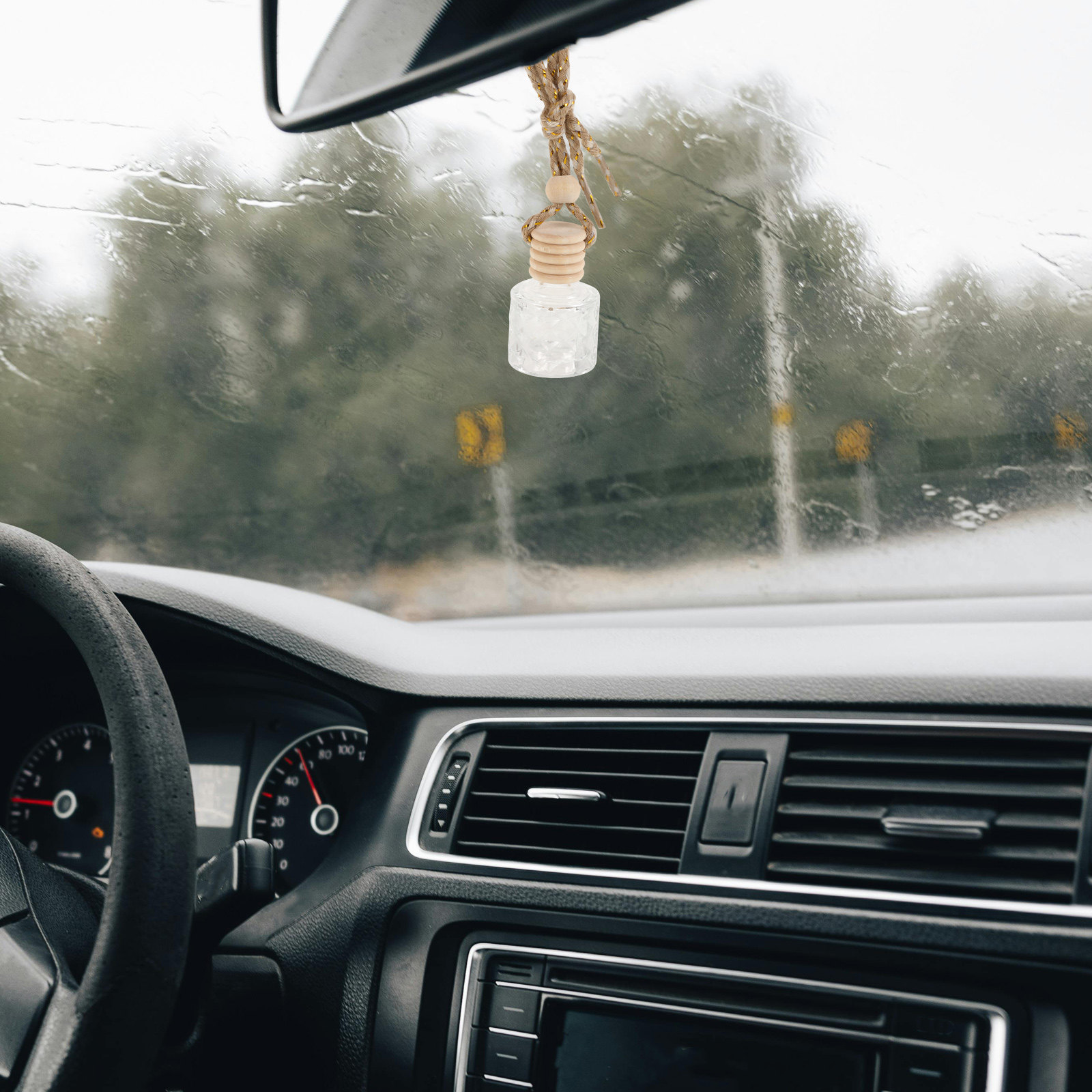 2 buah botol kaca untuk minyak - Car Air Freshener ulasan dan harga