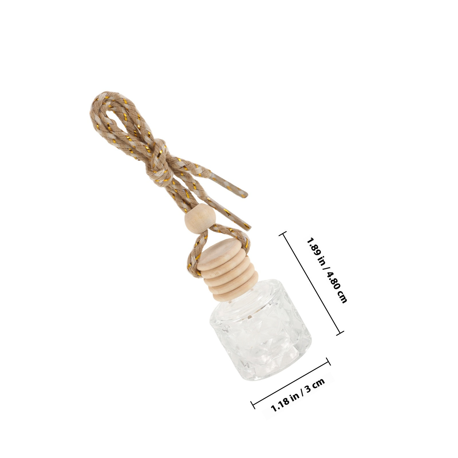 2 buah botol kaca untuk minyak - Car Air Freshener ulasan dan harga