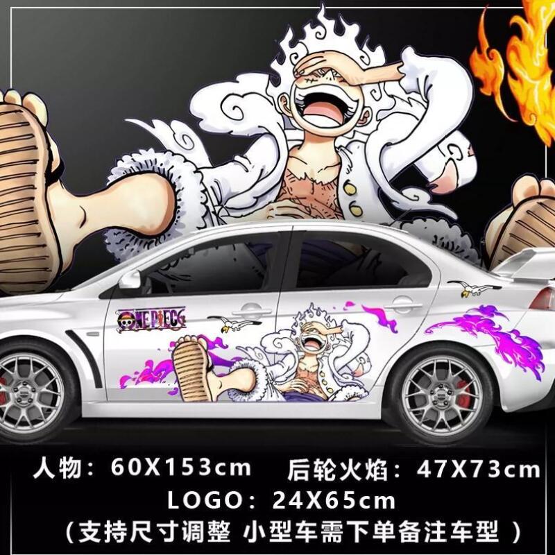Stiker One Piece Dekorasi Bodi - Car Accessories Japanese ulasan dan harga