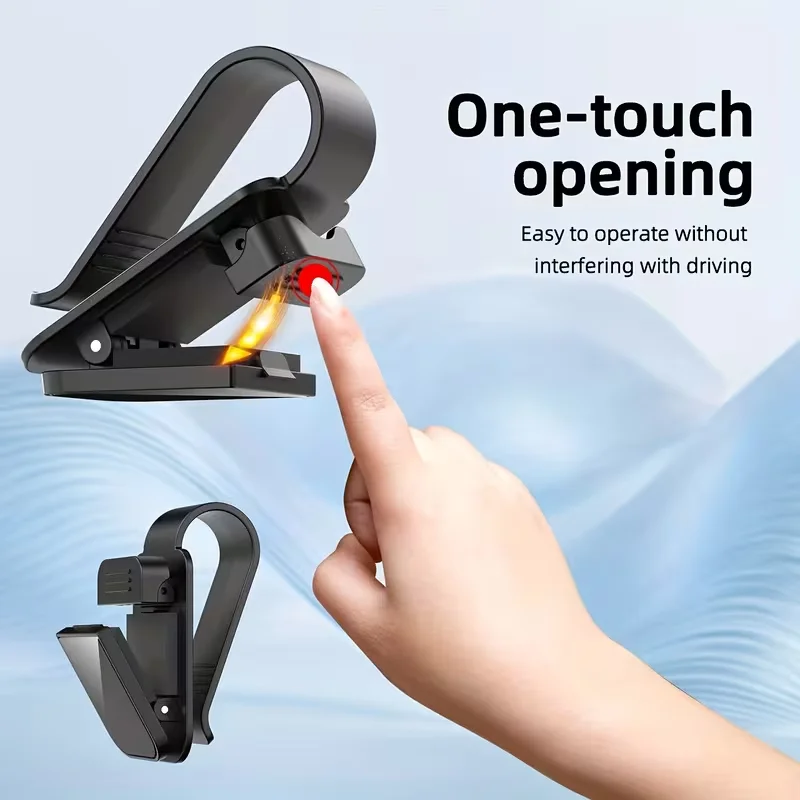 Penyangga Klip Kacamata Hitam  - Car Organizer ulasan dan harga